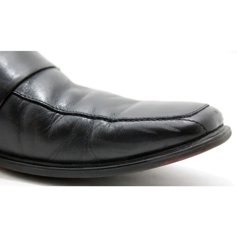 Alfani Clicker Black Dress Metal Bit Loafers 10 M